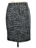 MICHAEL Michael Kors Tweed Black Gray Formal Skirt Size 8 - photo 2