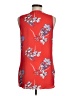 Krazy Kat Red Sleeveless Blouse Size M - photo 2