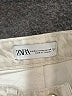 Zara 100% Baumwolle Ivory Jeans Size 2 - photo 7