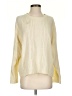 Crescent Color Block Yellow Pullover Sweater Size S - photo 1