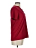Abbeline Burgundy Short Sleeve Turtleneck Size M - photo 4