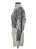 Ocean Drive Clothing Co. Animal Print Silver Pullover Sweater Size S - photo 5