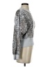 Ocean Drive Clothing Co. Animal Print Silver Pullover Sweater Size S - photo 4