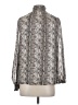J by Joie 100% Polyester Silver 3/4 Sleeve Blouse Size S - photo 2