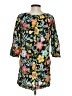 J.Crew Print Black Casual Dress Size XXS - photo 2