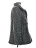 Kenneth Cole New York Chevron-herringbone Gray Black Coat Size 4 - photo 4
