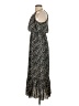 &.Layered 100% Polyester Polka Dots Black Casual Dress Size XS - photo 5