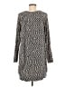 Lularoe 100% Polyester Chevron-herringbone Gray Casual Dress Size M - photo 2