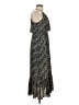 &.Layered 100% Polyester Polka Dots Black Casual Dress Size XS - photo 4