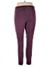 Just My Size Solid Purple Casual Pants Size 18 - 20 Plus - photo 2