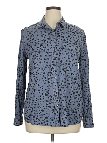 Saks Fifth Avenue Long Sleeve Button-Down Shirt (view 1)