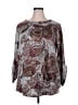 Ruby Rd. 100% Polyester Paisley Burgundy Pullover Sweater Size 2X - photo 1