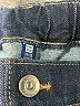 Uniqlo Chevron-herringbone Blue Jeans Size 11 - 12 - photo 3
