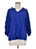 Andree by UNIT 100% Rayon Blue 3/4 Sleeve Blouse Size M - photo 1
