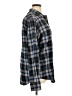 WindiRiver 100% Cotton Plaid Blue Long Sleeve Button-Down Shirt Size XL - photo 4