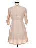 Zara Solid Tan Casual Dress Size M - photo 2