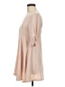 Zara Solid Tan Casual Dress Size M - photo 5