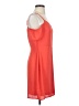 Express 100% Polyester Solid Orange Casual Dress Size 4 - photo 4