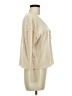 Lush Ivory Long Sleeve Blouse Size M - photo 4