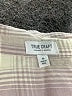 True Craft Checkered-gingham Ivory Long Sleeve Button-Down Shirt Size M - photo 7