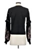 KAS 100% Polyester Black Long Sleeve Blouse Size XS - photo 2