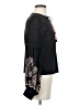 KAS 100% Polyester Black Long Sleeve Blouse Size XS - photo 4