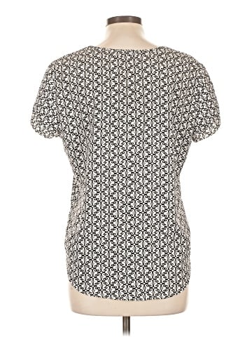 Ann Taylor Short Sleeve Blouse (view 2)