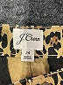 J.Crew Animal Print Gold Casual Pants Size 24 waist - photo 7