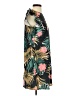 Unbranded Tropical Black Casual Dress Size S - photo 4