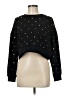 Romeo & Juliet Couture Polka Dots Black Pullover Sweater Size M - photo 1