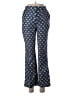 By Malene Birger 100% Silk Print Blue Silk Pants Size 24 - photo 1