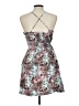 Ecote 100% Polyester Floral Teal Cocktail Dress Size L - photo 2