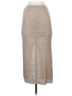 Shein 100% Polyester Tan Casual Skirt Size 4 - photo 1