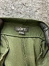Ann Taylor LOFT 100% Polyester Solid Green Casual Pants Size XL - photo 4
