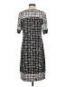 JM Collection Tweed Silver Casual Dress Size S - photo 2