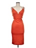 ASOS Color Block Orange Cocktail Dress Size 8 - photo 1