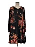 Your Style Floral Black Casual Dress Size M - photo 1