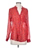 Kut from the Kloth 100% Polyester Red Long Sleeve Blouse Size S - photo 1
