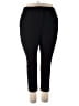 White House Black Market Solid Black Active Pants Size 18 - photo 1