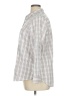 Universal Thread Checkered-gingham Ivory White Long Sleeve Button-Down Shirt Size XL - photo 5