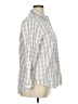 Universal Thread Checkered-gingham Ivory White Long Sleeve Button-Down Shirt Size XL - photo 4