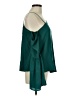 Leith 100% Rayon Green Teal Long Sleeve Blouse Size M - photo 4