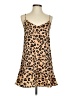 Assorted Brands 100% Rayon Animal Print Tan Casual Dress Size S - photo 1