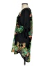 Collective Concepts 100% Polyester Print Black Casual Dress Size XS - photo 5
