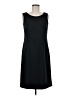 Assorted Brands 100% Polyester Solid Black Casual Dress Size 8 - photo 1