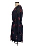 Express Floral Blue Casual Dress Size XS - photo 5