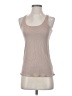 Hi-Line 100% Rayon Tan Tank Top Size S - photo 1