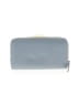 Mon Purse 100% Leather Blue Leather Wallet One size - photo 2