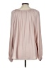 Jennifer Lopez 100% Polyester Pink Long Sleeve Blouse Size L - photo 2