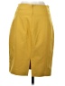 Express Solid Yellow Formal Skirt Size 4 - photo 2